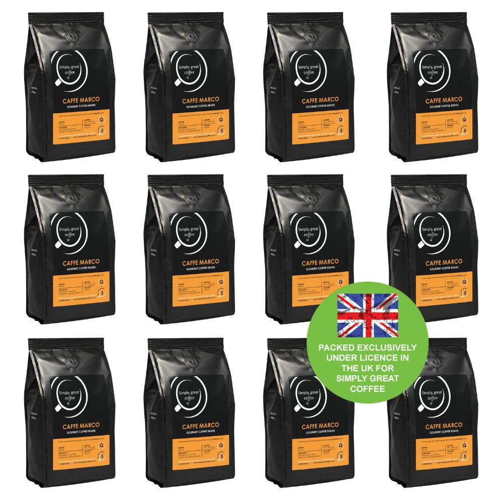 Caffe Marco Gourmet Coffee Beans (12 x 500g)