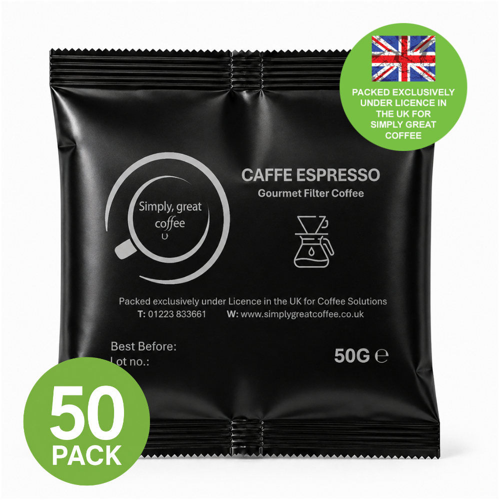 Caffe Espresso Gourmet Filter Coffee (50 x 50g) Sachets