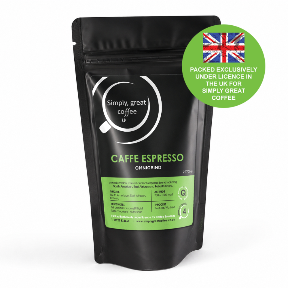 Caffe Espresso Omnigrind Gourmet Coffee (1 x 227g)