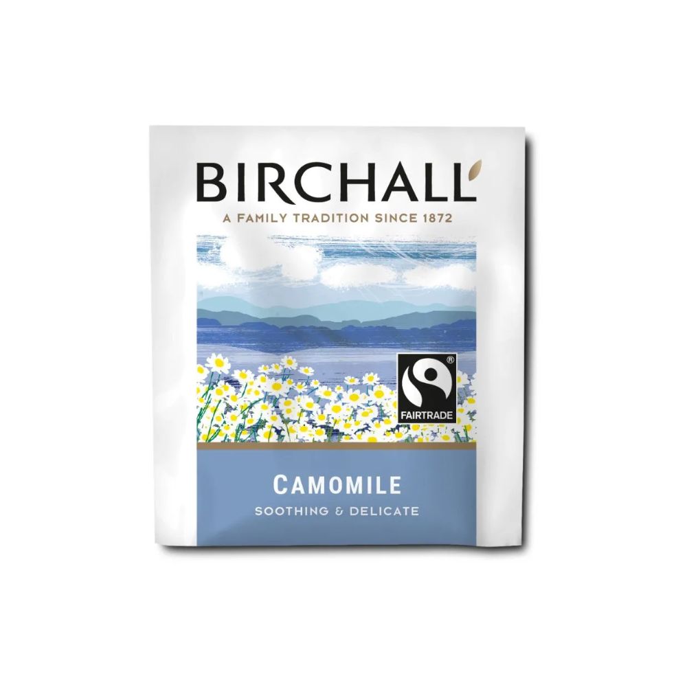Birchall Camomile Enveloped Tagged Tea 6 x 25 - Image 2