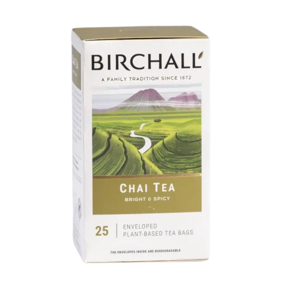 Birchall Chai Enveloped Tagged Tea 1 x 25