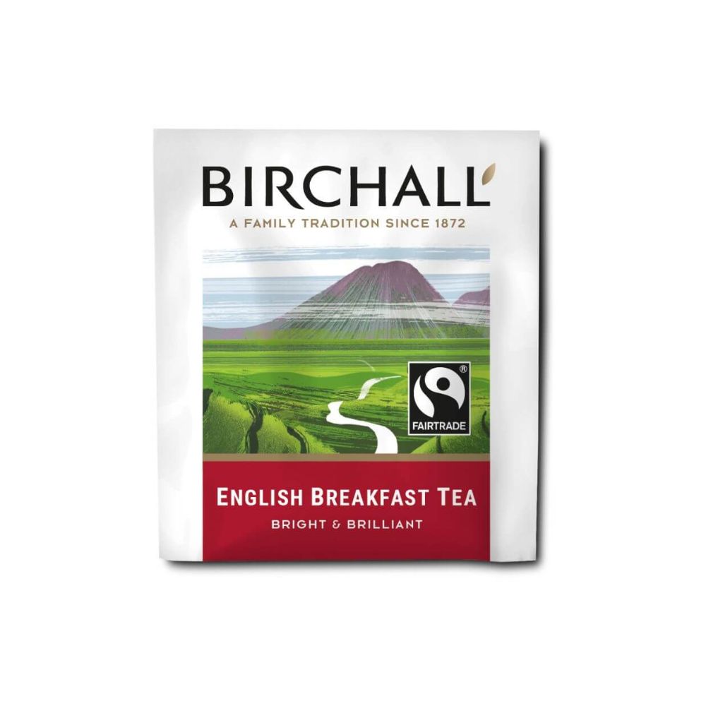 Birchall English Breakfast Enveloped Tagged Tea Bag 6 x 25 - Image 2