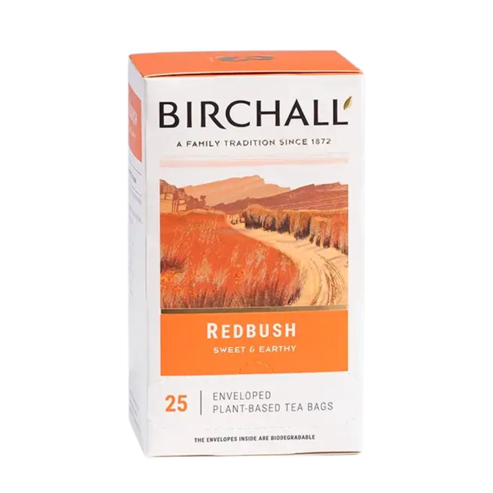Birchall Redbush & Flower Enveloped Tagged Tea Bag 1 x 25