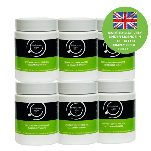 Cleaning Tablets  6 x 100