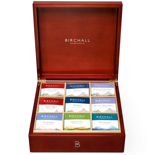 Birchall Tea Wooden Display Box - Simply Great Coffee