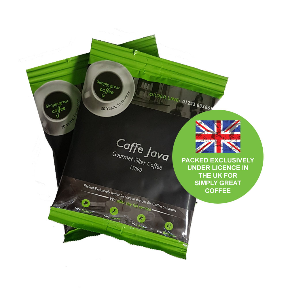Caffe Java Gourmet Filter Coffee (50 x 60g) Sachets