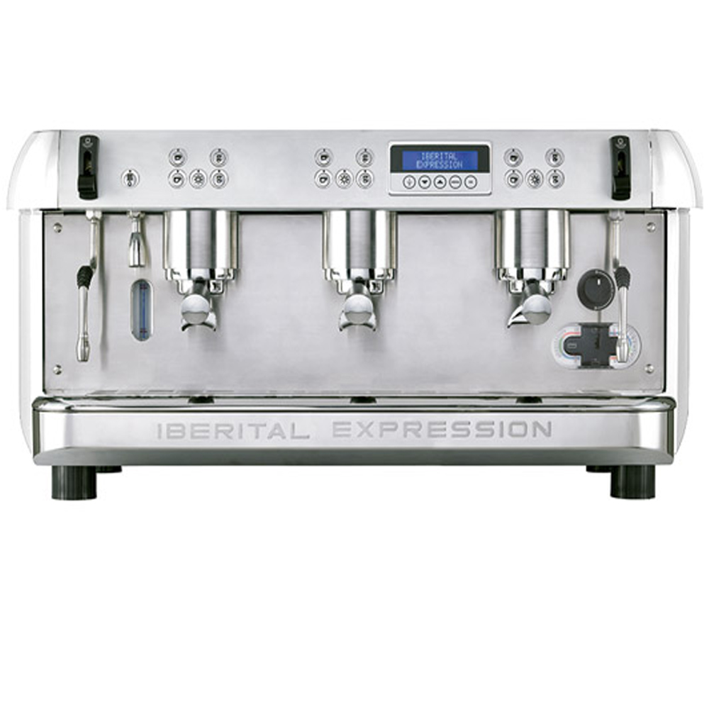 Iberital Expression 3 Group Fully Automatic Traditional Espresso Coffee  Machine