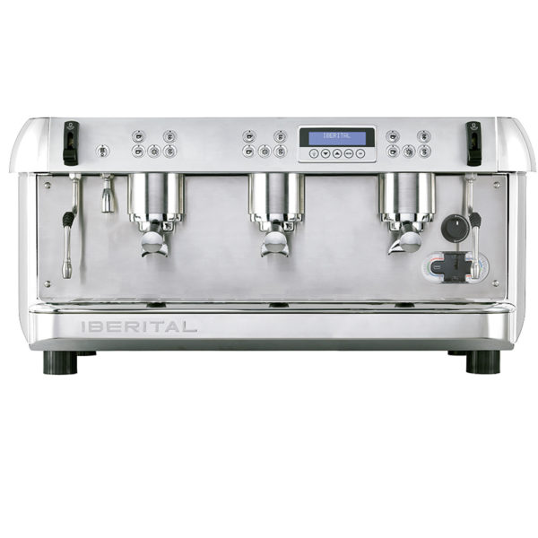 Iberital Ladri 3 Group Fully Automatic Display Traditional Espresso Coffee Machine