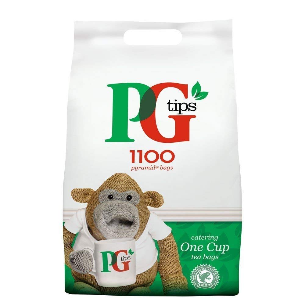 PG Tips Pyramid Tea Bags 1 Cup (1100), pg tips 