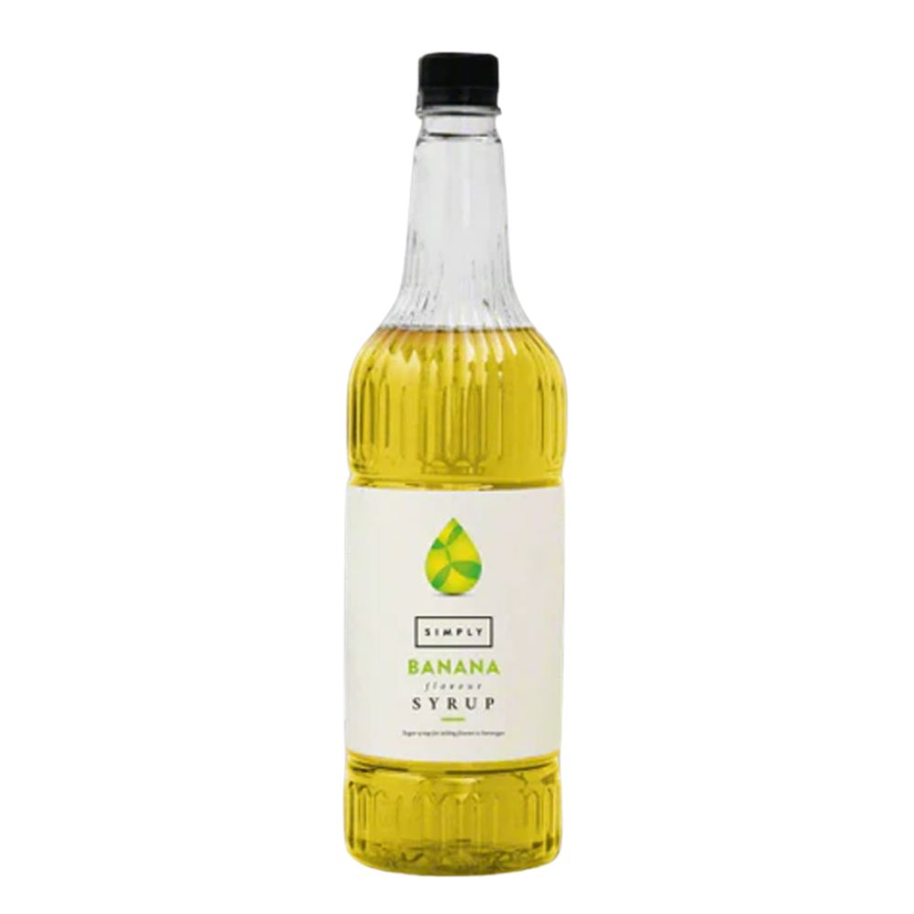 Simply Banana Flavoured Syrup 1Ltr