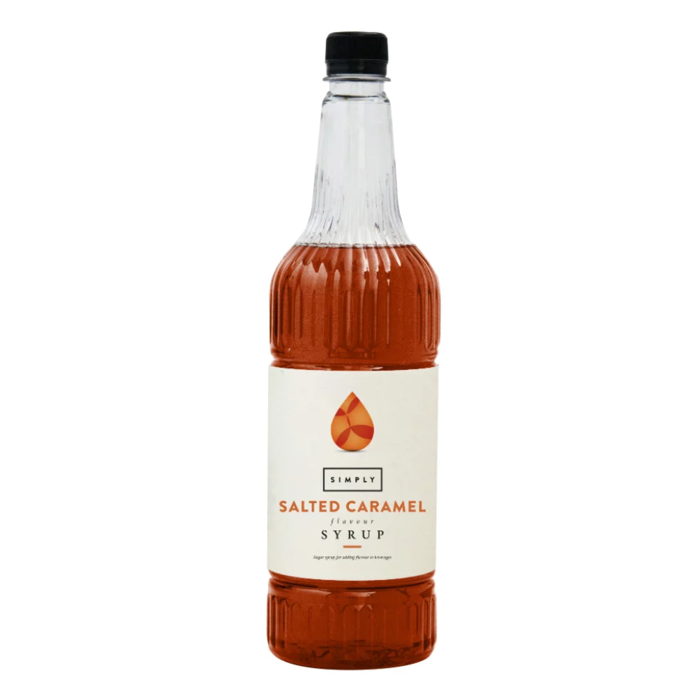 Simply Salted Caramel Flavoured Syrup 1Ltr