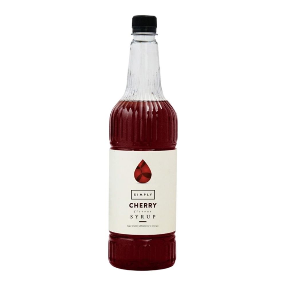 Simply Cherry Flavoured Syrup 1Ltr