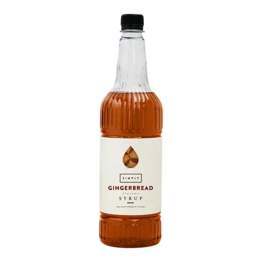 Simply Gingerbread Flavoured Syrup 1Ltr