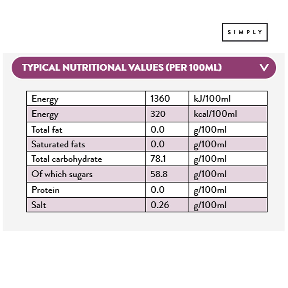 Simply Gingerbread Flavoured Syrup 1Ltr - Image 2