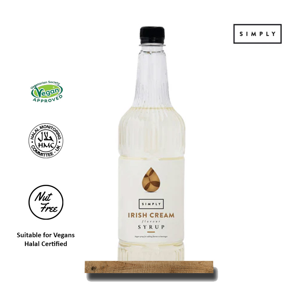 Simply Irish Cream Flavoured Syrup 1Ltr - Image 3