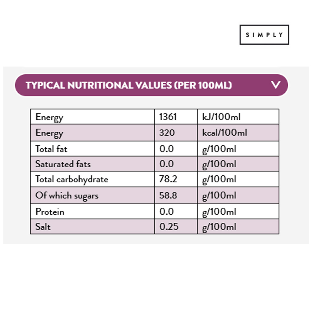 Simply Irish Cream Flavoured Syrup 1Ltr - Image 2