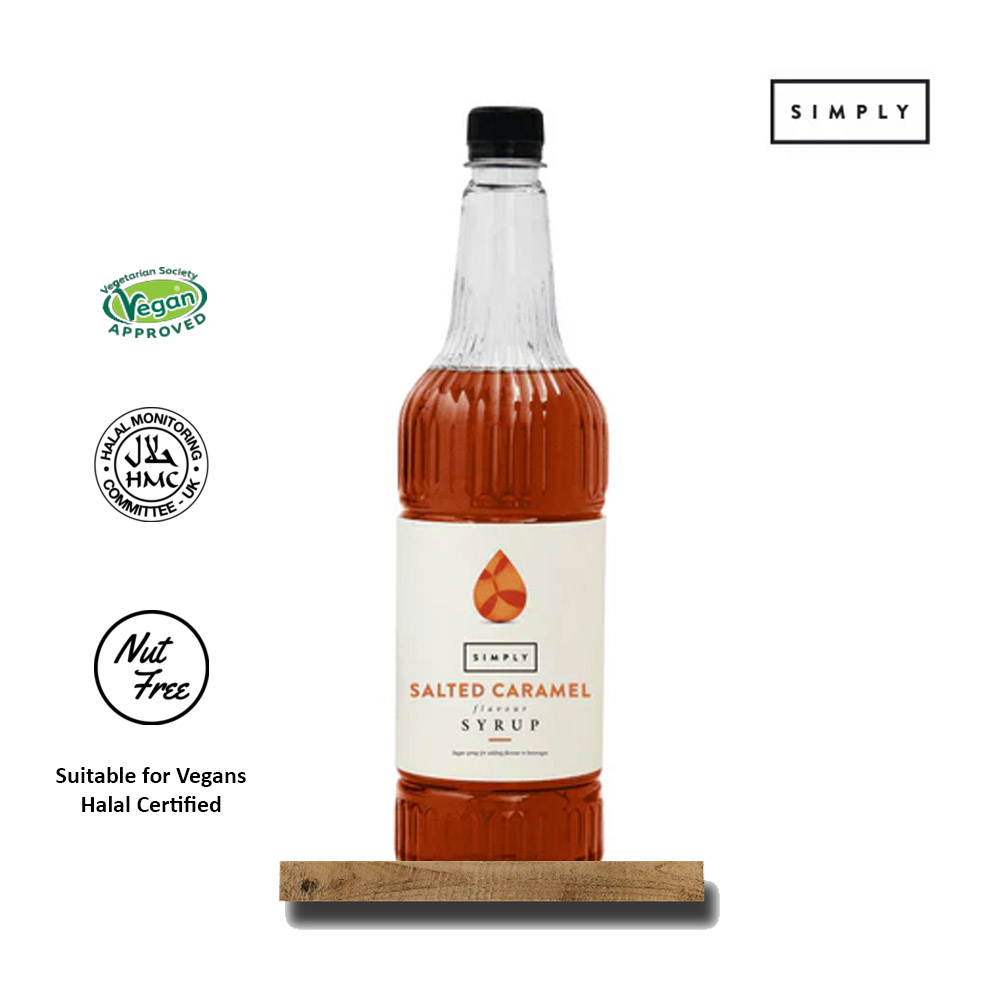 Simply Salted Caramel Flavoured Syrup 1Ltr - Image 3