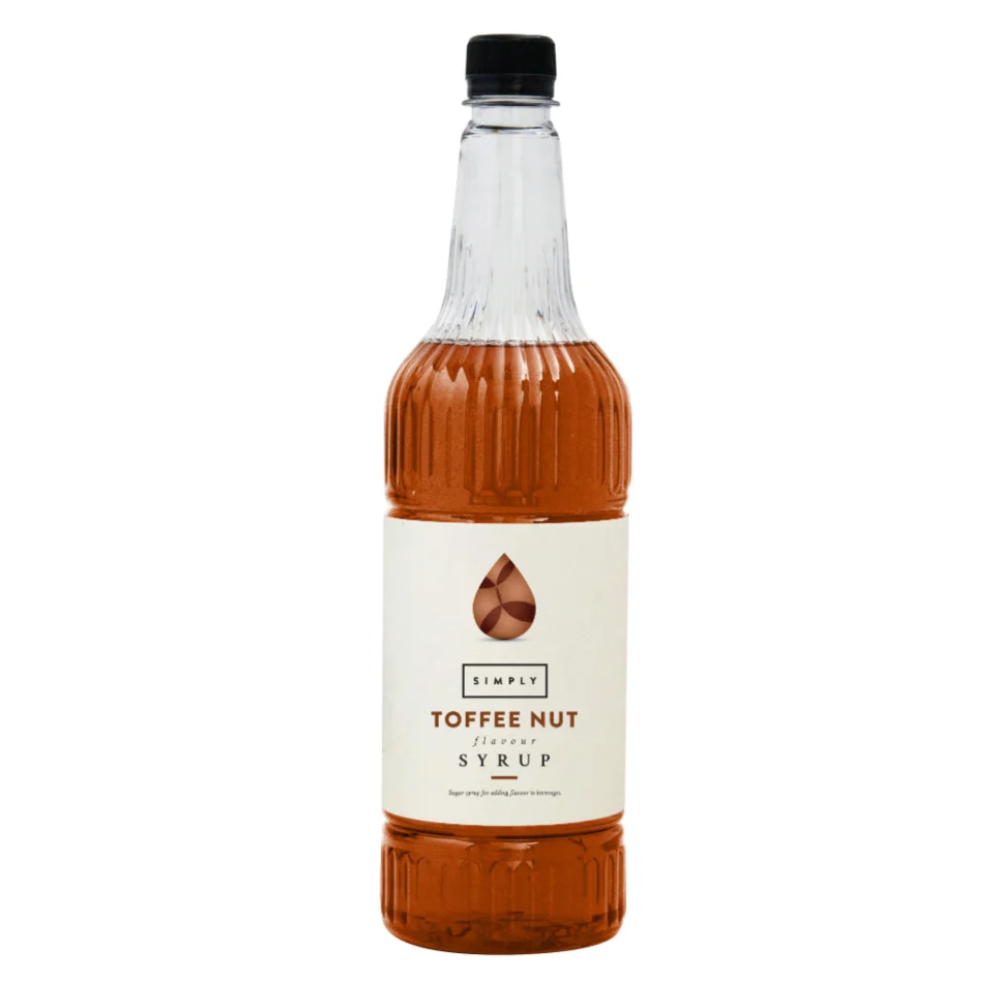 Simply Toffee Nut Flavoured Syrup 1Ltr