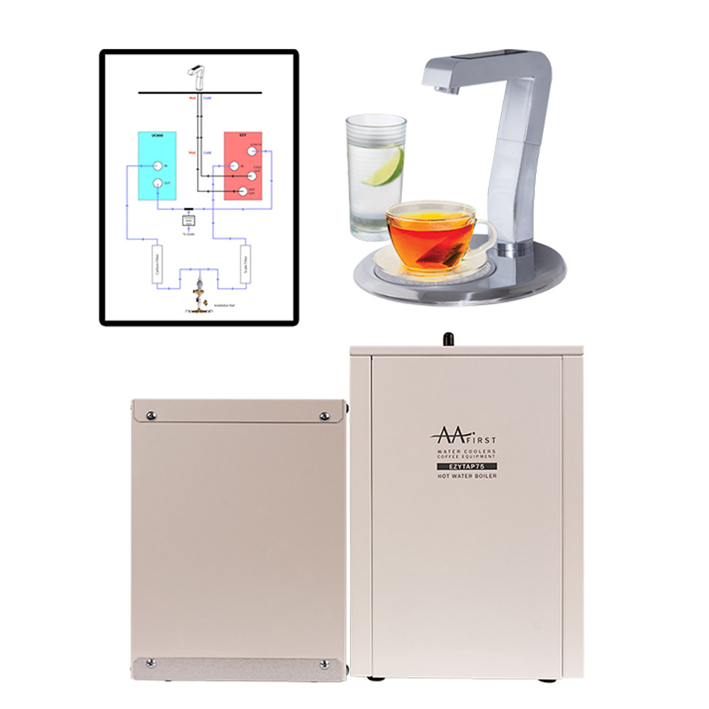 EZYTAP 7800/8800 Under Counter Chilled, Ambient & Hot Water Dispenser - Image 3