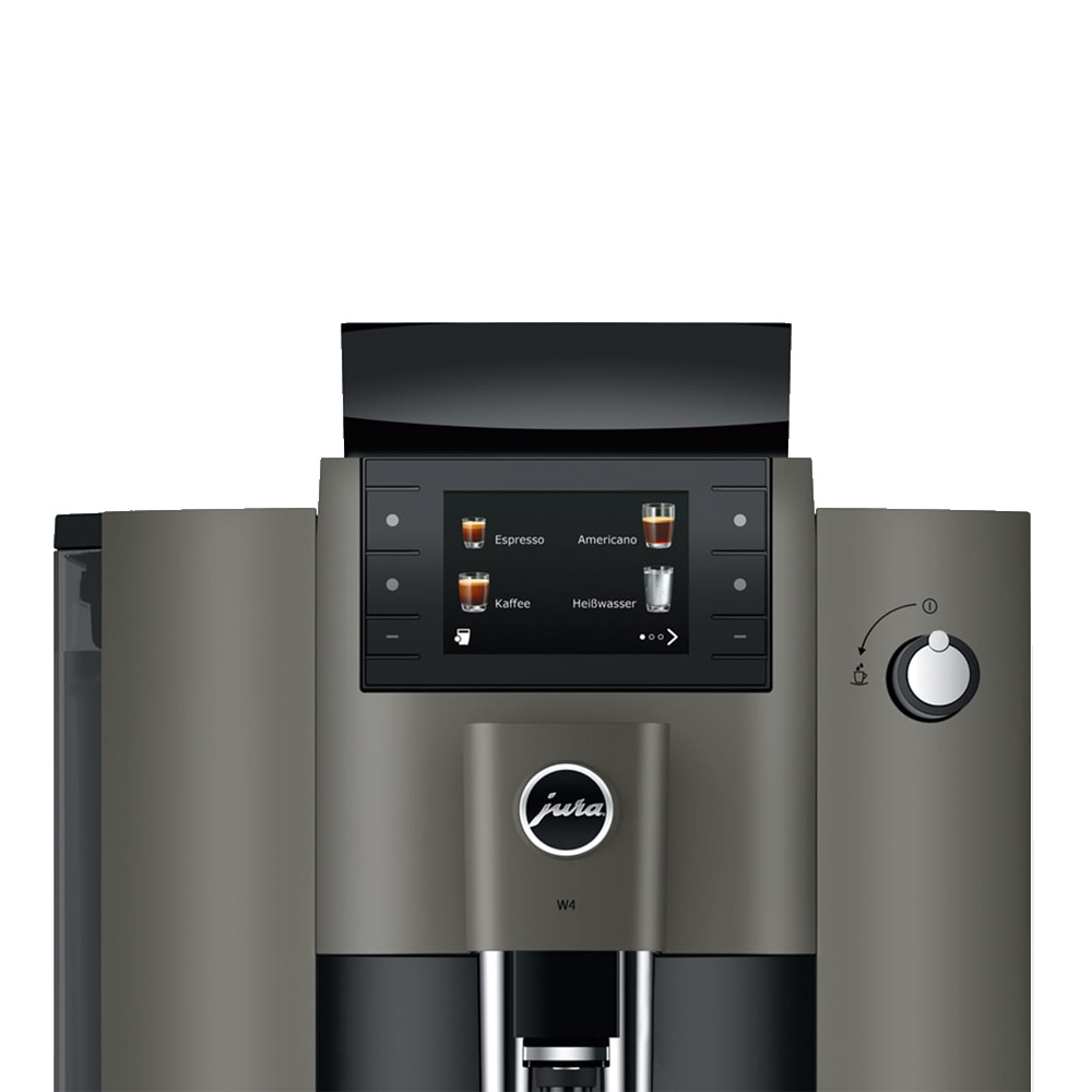 Jura W4 Dark Inox Bean to Cup Coffee Machine (Tanked) - Image 3