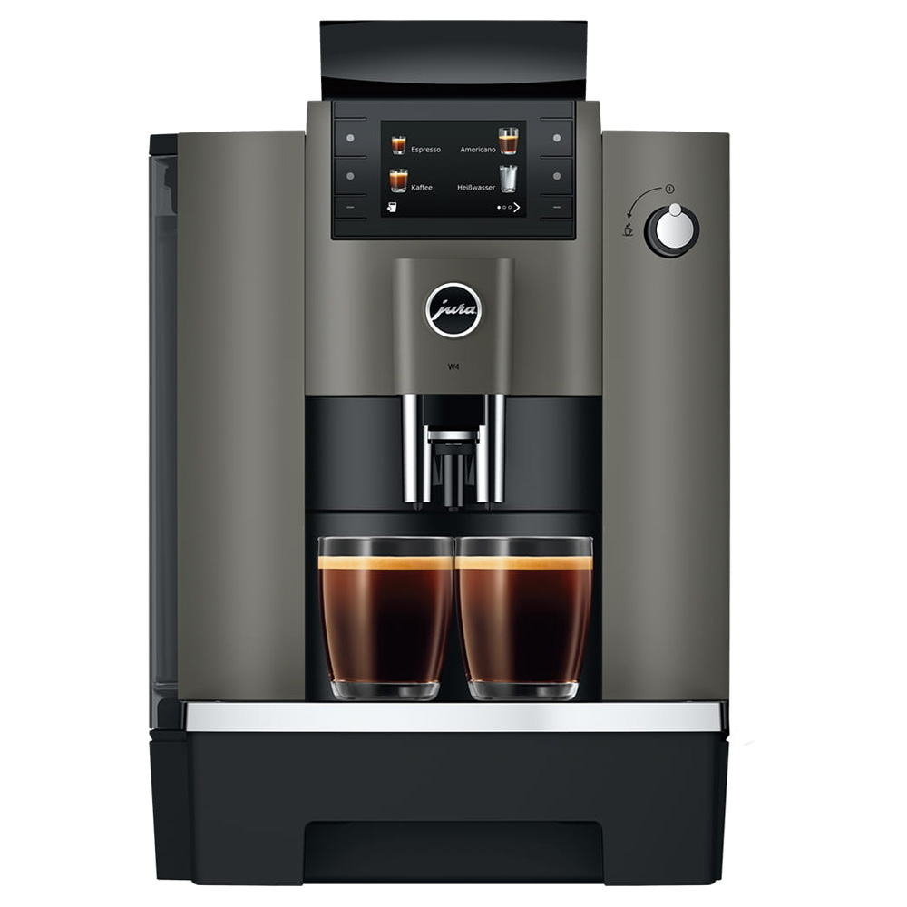 Jura W4 Dark Inox Bean to Cup Coffee Machine (Tanked)