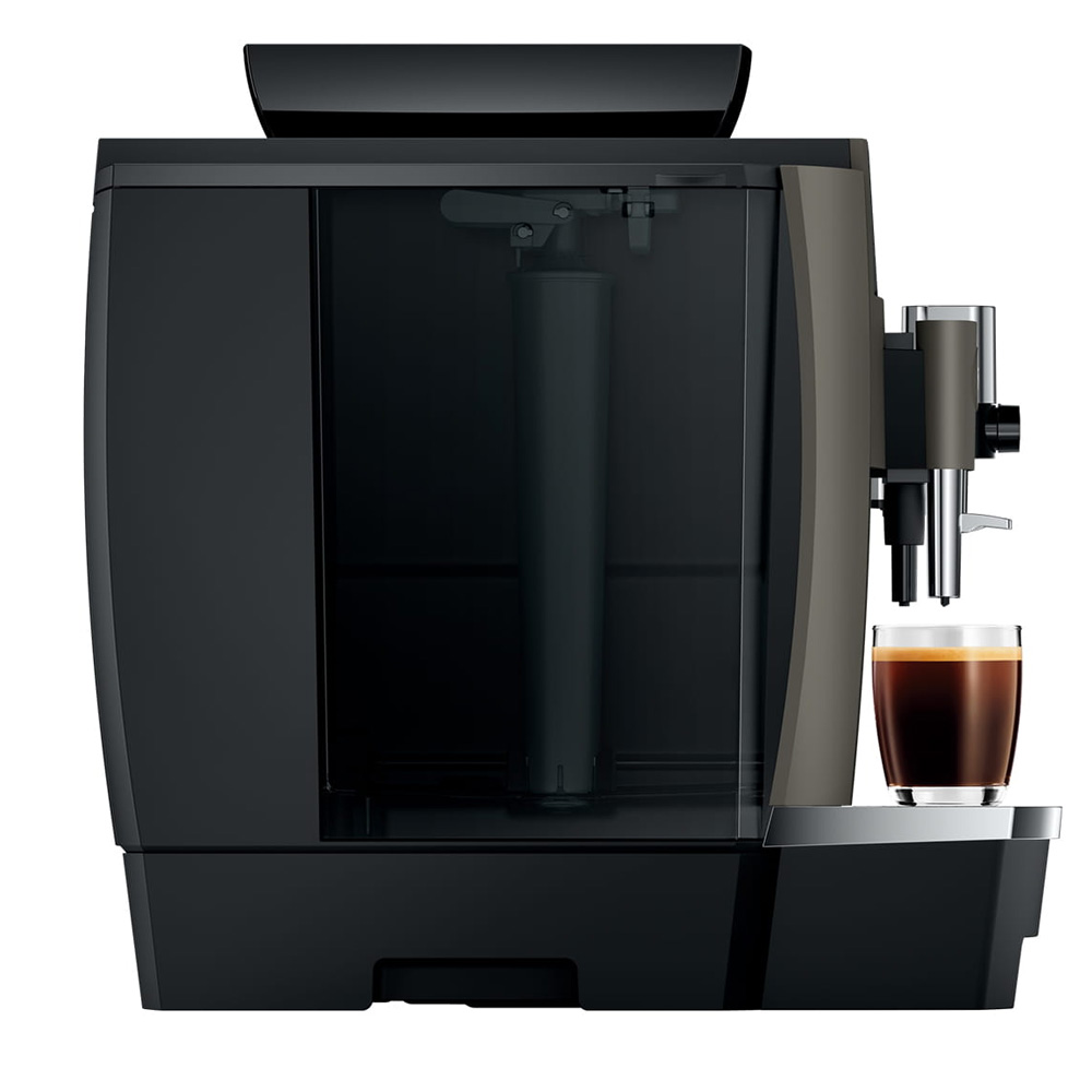 Jura W8 Dark Inox Bean to Cup Coffee Machine (Tanked) - Image 4