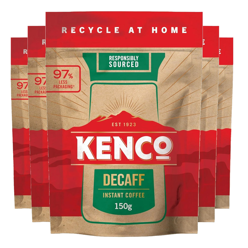 Kenco Decaff Instant Coffee 5 x 150g